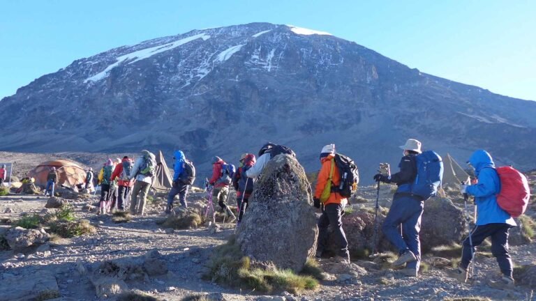 Marangu Route Camps, Distances and Elevation